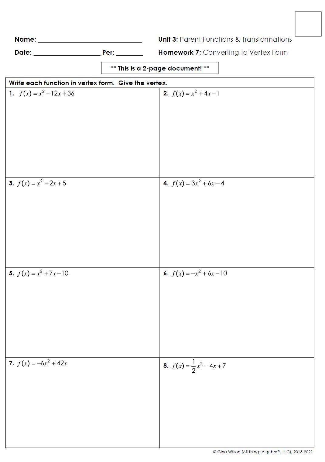 Assignment 24 - Converting to Vertex Form.png